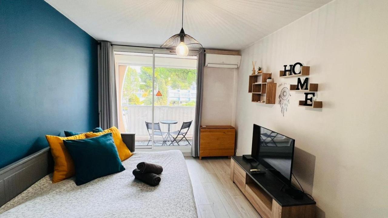 Les Appartements De Lina By Lg Immo -Studio Abri-Cotier - Self Check-In - La Grande Motte Ngoại thất bức ảnh